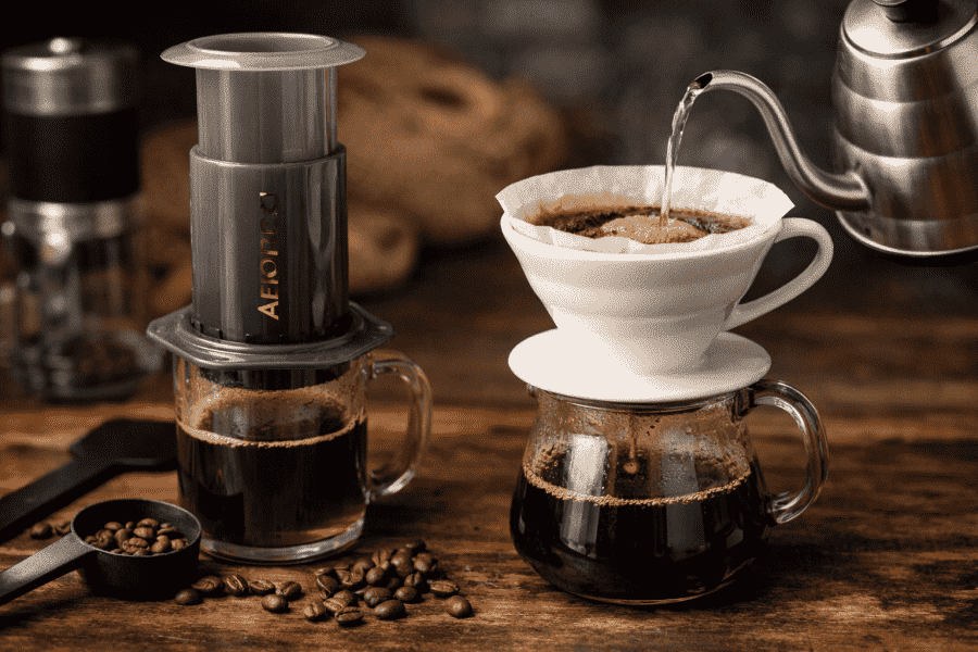 Jaka jest różnica między Aeropress a V60?