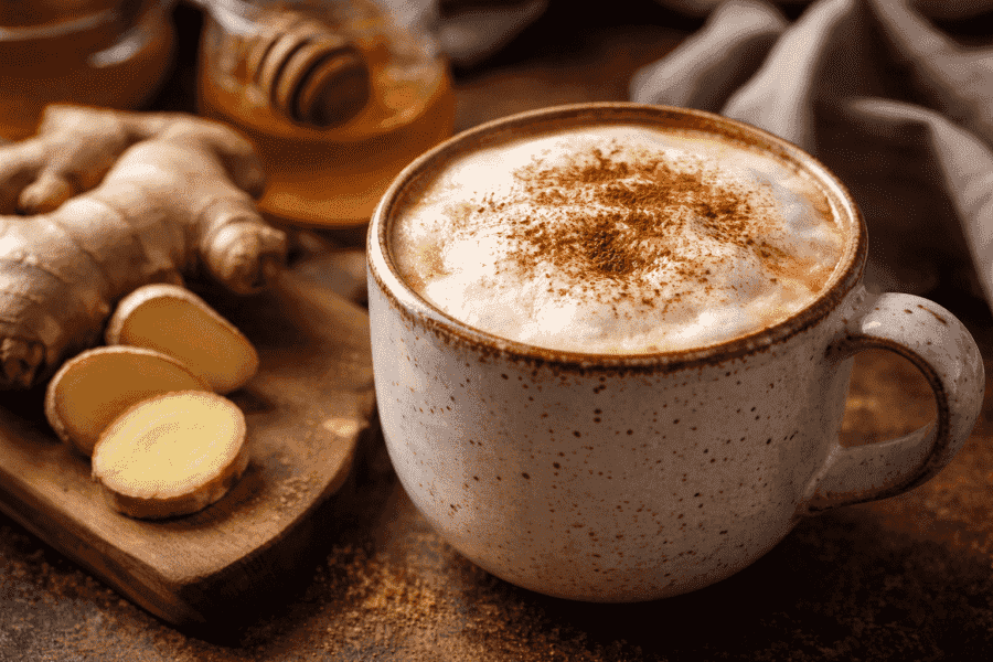 Cappuccino z imbirem: kawa z dodatkową mocą!