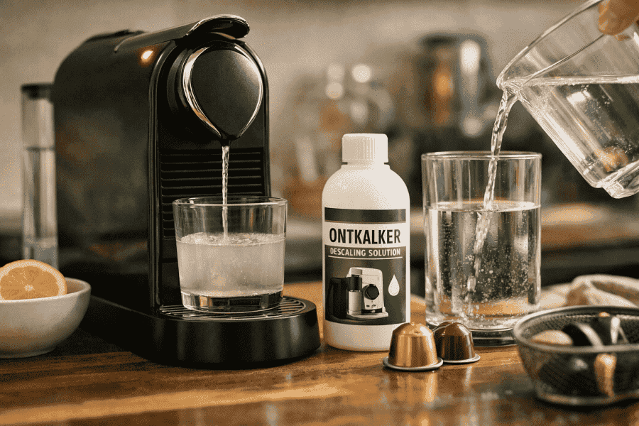 Jak odkamienić ekspres do kawy Nespresso?