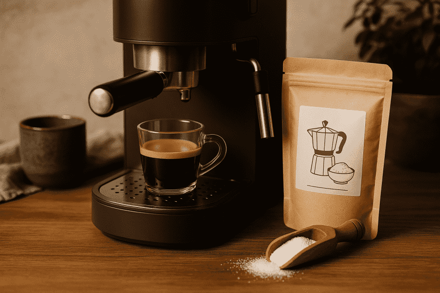 odkamienianie ekspresu do espresso