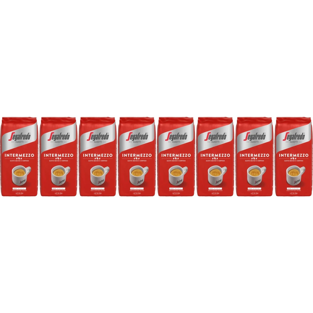 Segafredo Intermezzo - kawa ziarnista - 8 x 1 kg