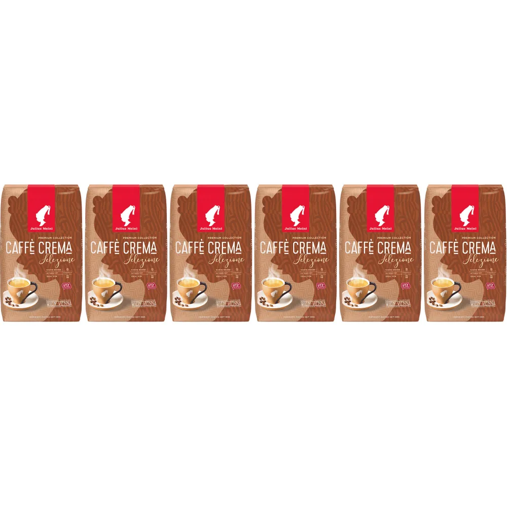 Julius Meinl Caffè Crema Premium Collection - kawa ziarnista - 6 x 1 kg