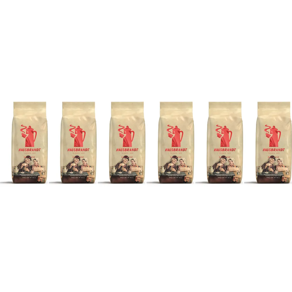 Caffè Hausbrandt Espresso (Nonnetti) - kawa ziarnista - 6 x 1 kg