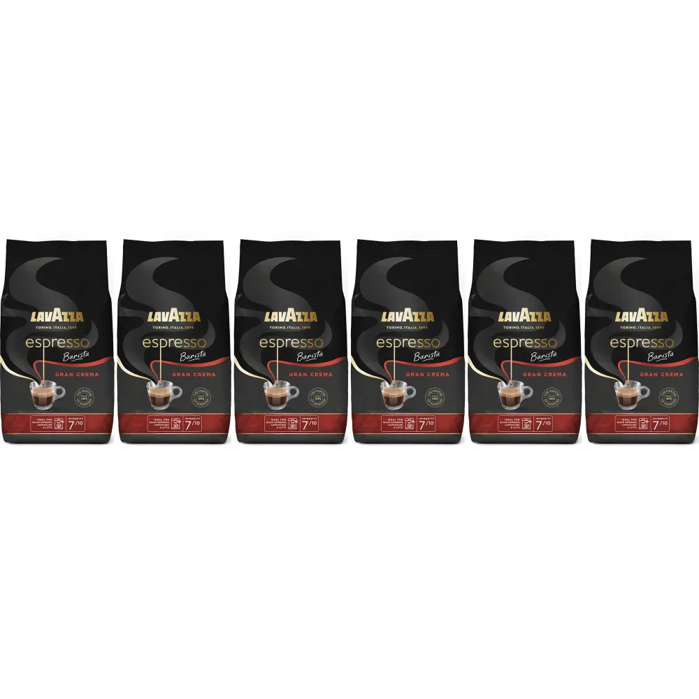 Lavazza Espresso Barista Gran Crema - kawa ziarnista - 4 x 1 kg