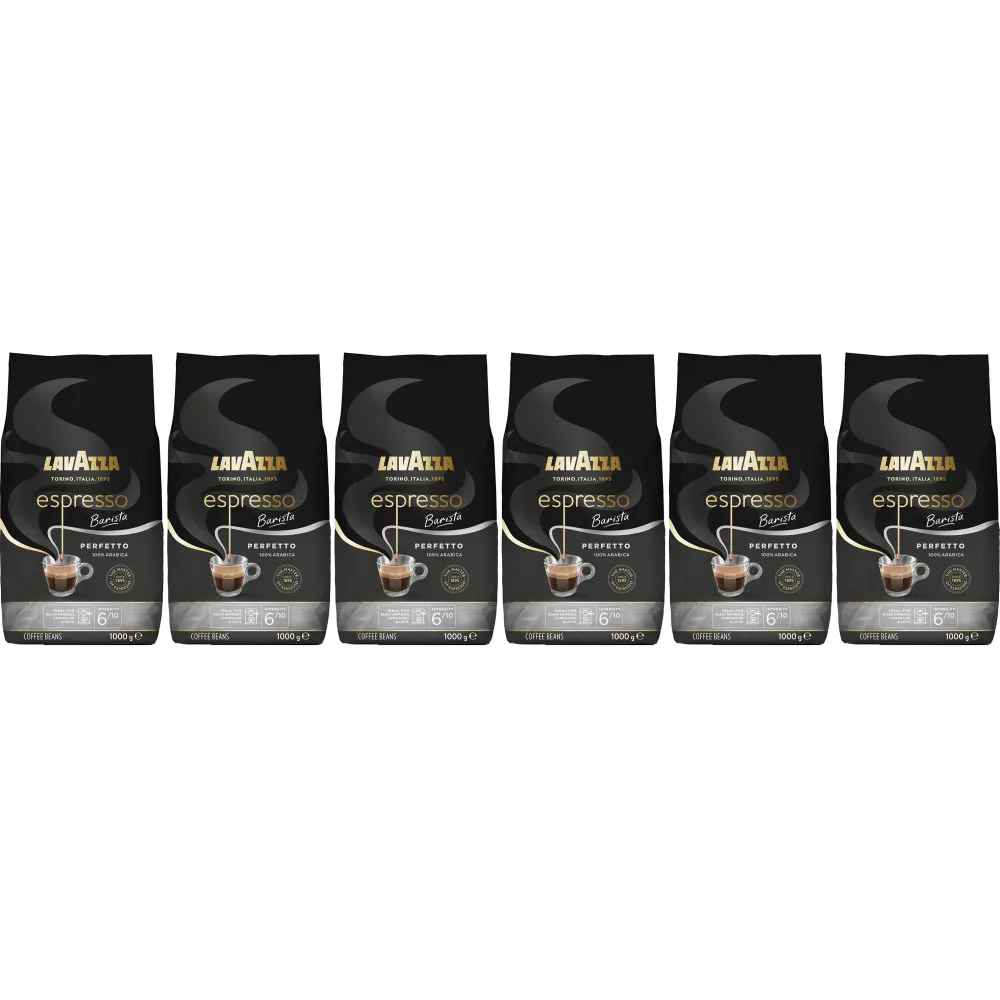 Lavazza Espresso Barista Perfetto - kawa ziarnista - 6 x 1 kilogram