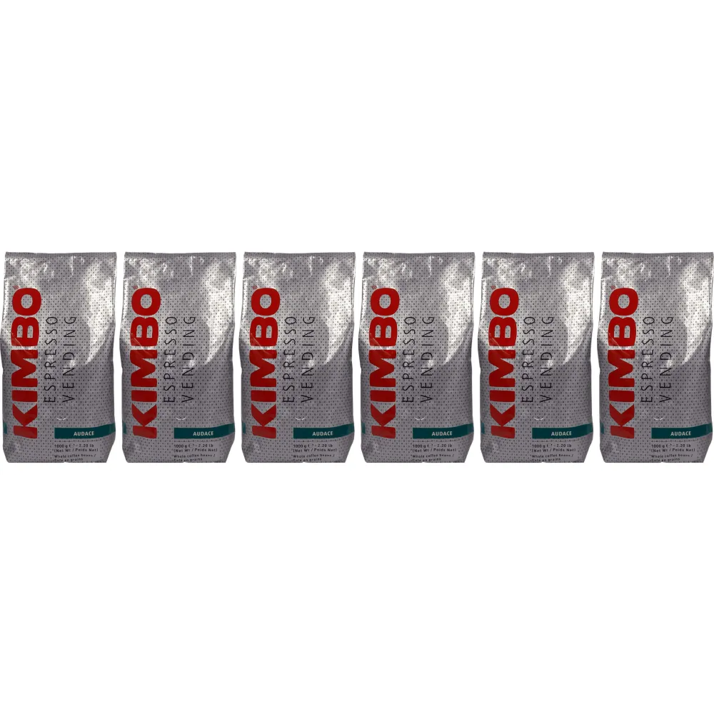 Kimbo Vending Audace - ziarna kawy - 6 x 1 kilo