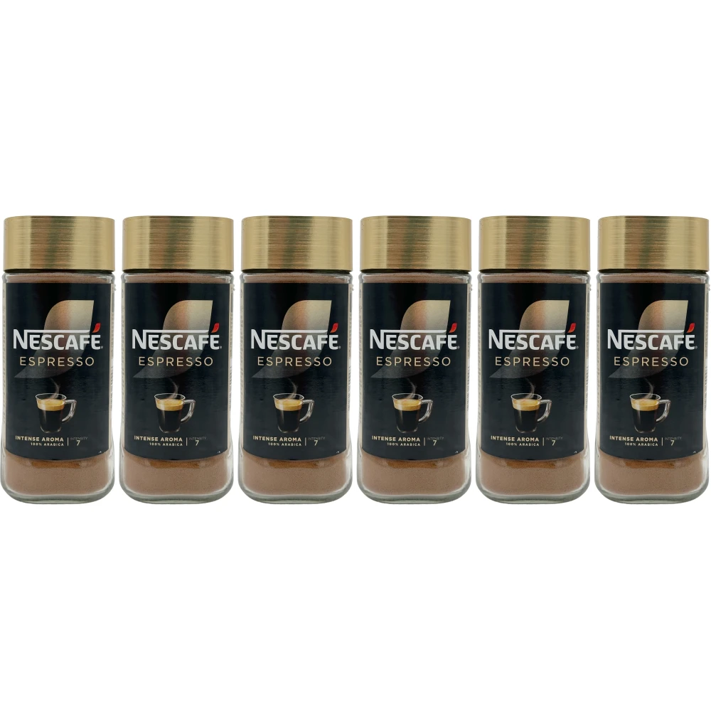 Nescafé Gold Espresso - kawa rozpuszczalna - 6 x 100 gramów
