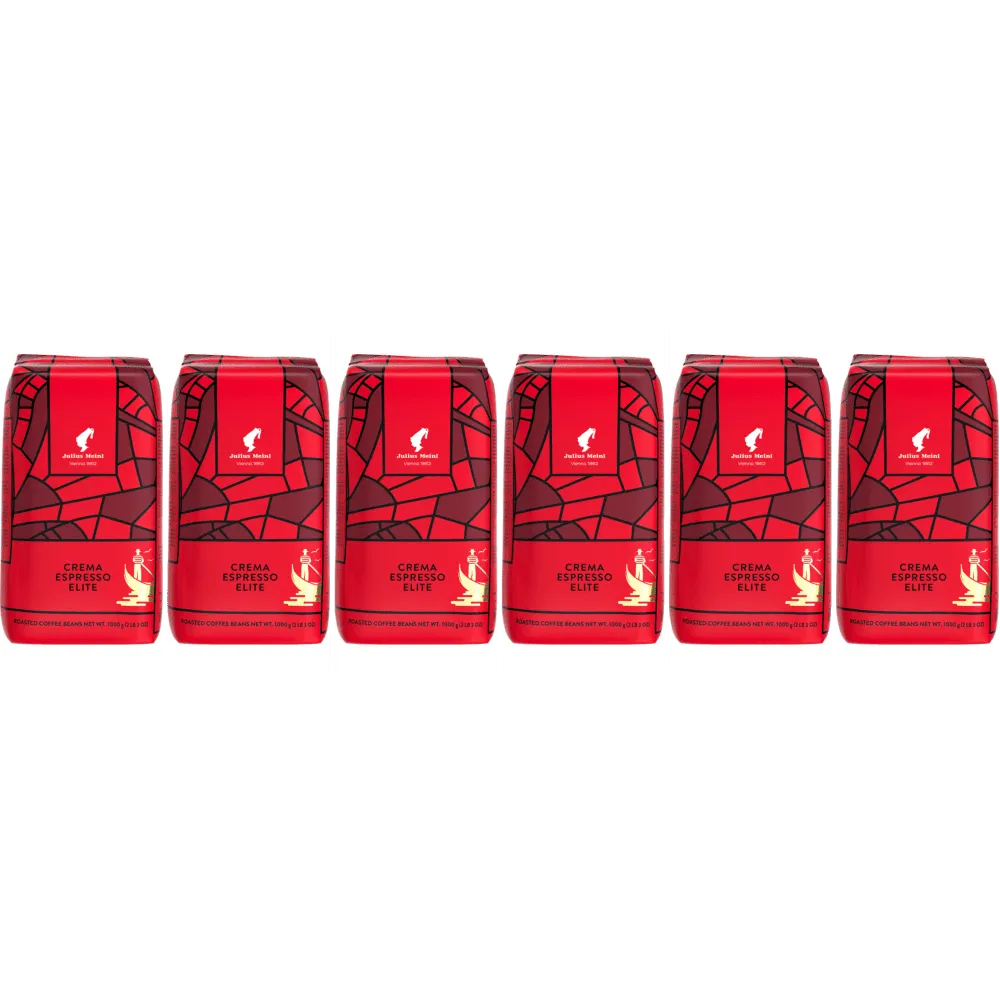 Julius Meinl Crema Espresso Elite Italian Line - kawa ziarnista - 6 x 1 kg