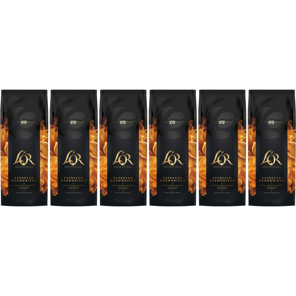 L'OR Harmonieux Espresso - ziarna kawy - 6 x 1 kilogram