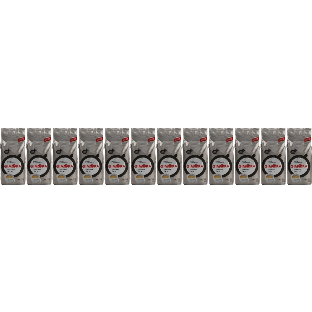 Gimoka Gusto Ricco - ziarna kawy - 12 x 1 kg
