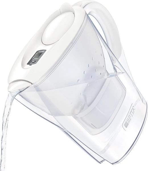 Brita - Dzbanek filtrujący wodę Marella Biały + 1 wkład Maxtra 2,4L