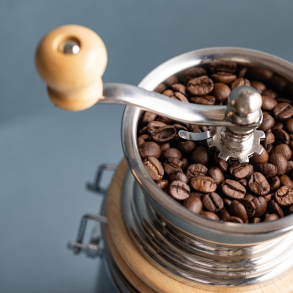 La Cafetière - młynek do kawy / młynek do ziaren - stal nierdzewna