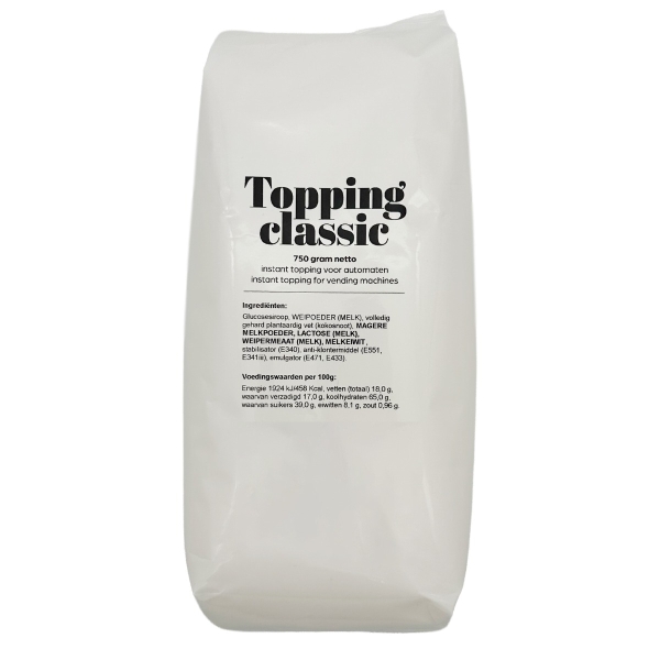 Café du Jour Melktopping (minder suiker)