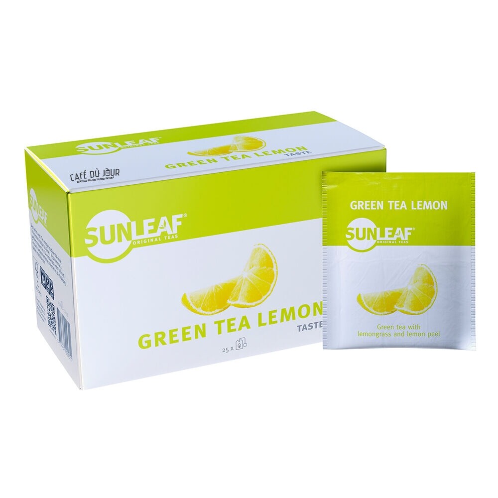 Zielona herbata Lemon - Sunleaf - 25 torebek herbaty