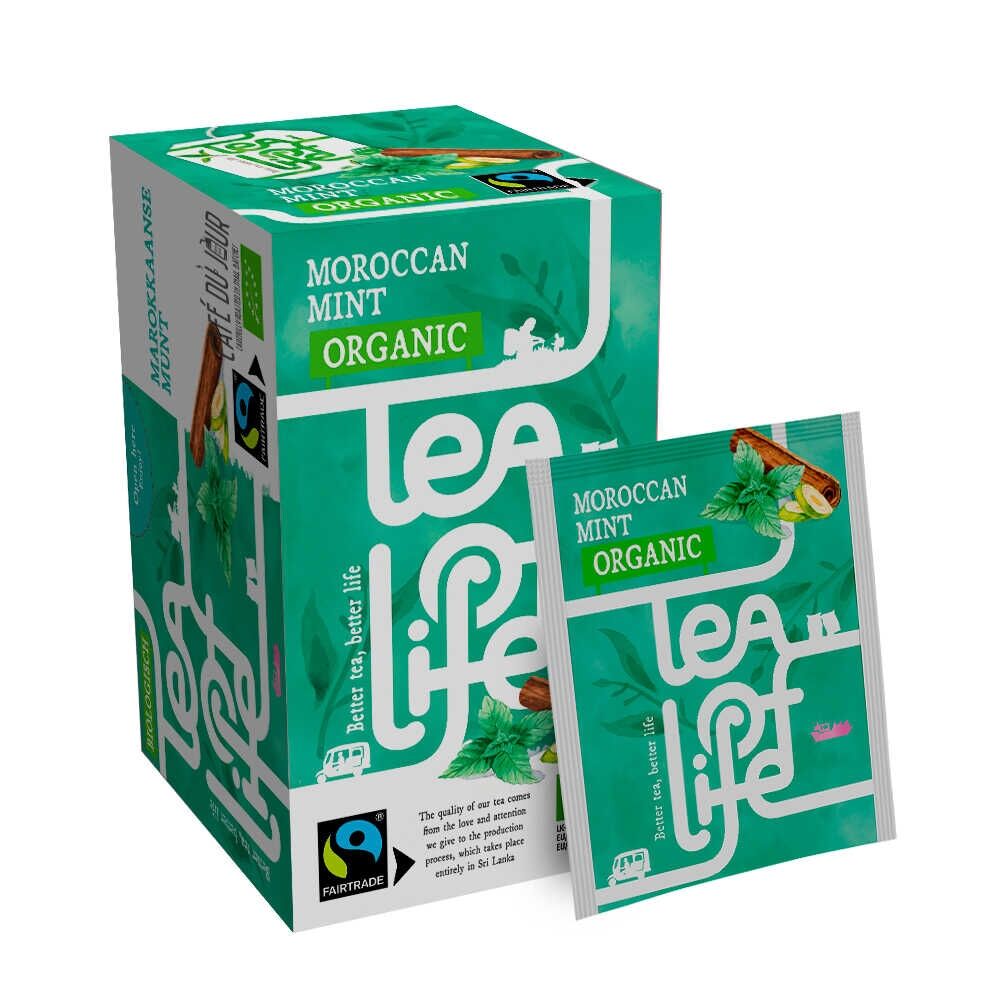 Moroccan Mint - Organic & Fairtrade - Tea of Life - 25 torebek herbaty
