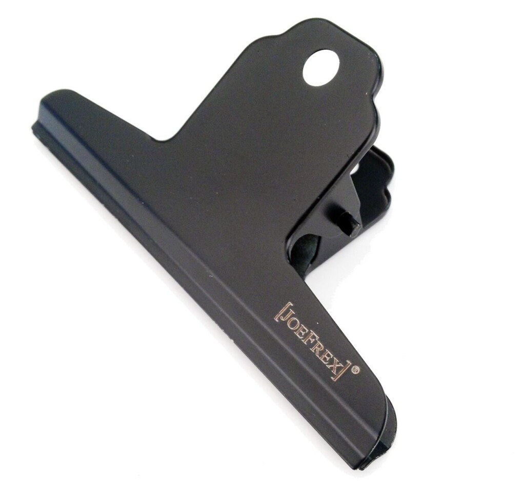 Zgrzewarka do torebek z kawą JoeFrex - czarny klips do kawy - 1 szt