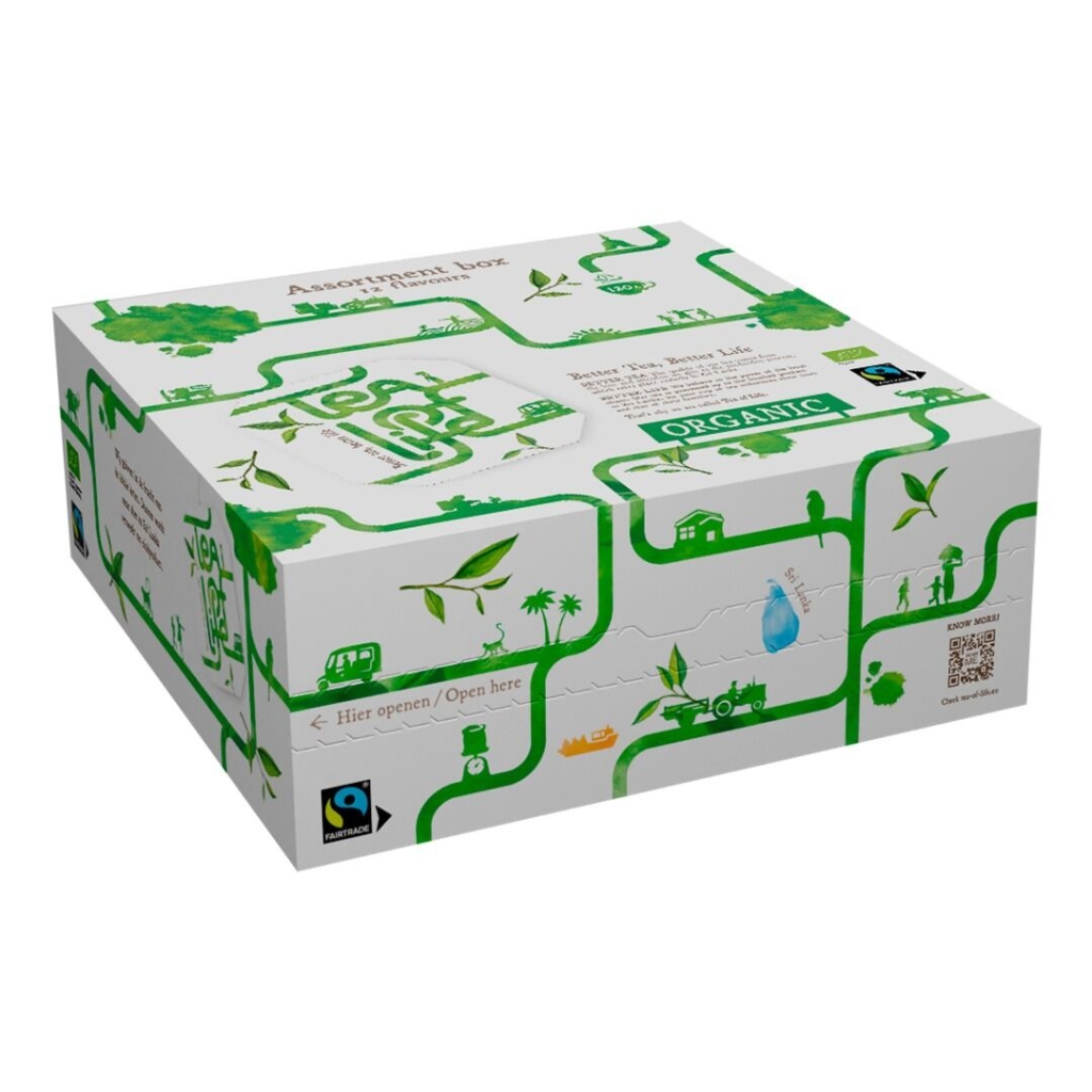 Ekspozytor asortymentowy – Bio i Fairtrade – Tea of Life – 120 torebek herbaty