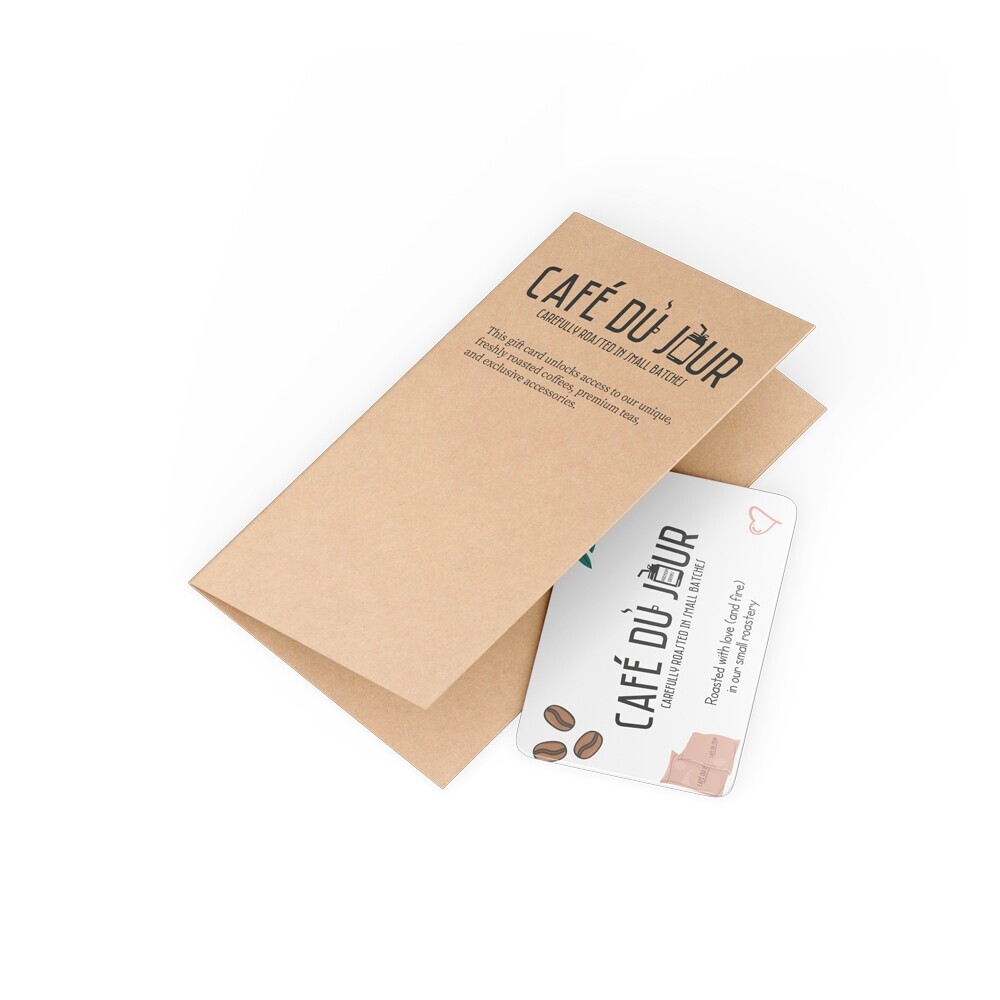 Café du Jour Bon podarunkowy pocztą