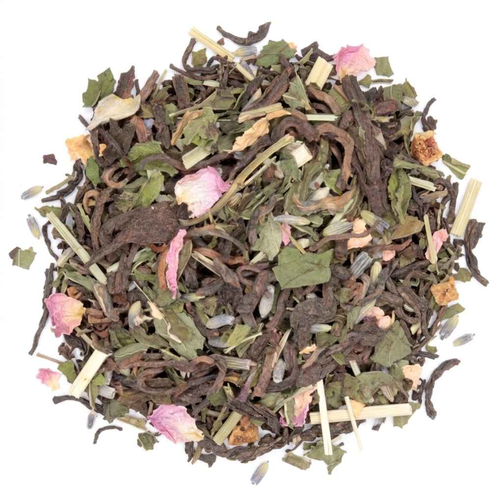 Pu Erh & Mint - herbata Pu-Erh 100 g - herbata sypka Café du Jour