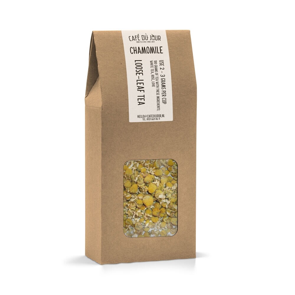 Pure Chamomile - herbata ziołowa 100 g - Café du Jour herbata sypka