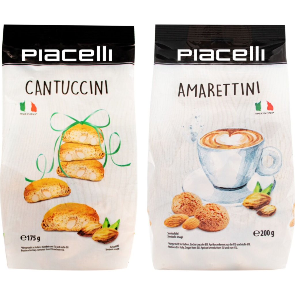 Włoski Duet Ciasteczek - Cantuccini & Amarettini