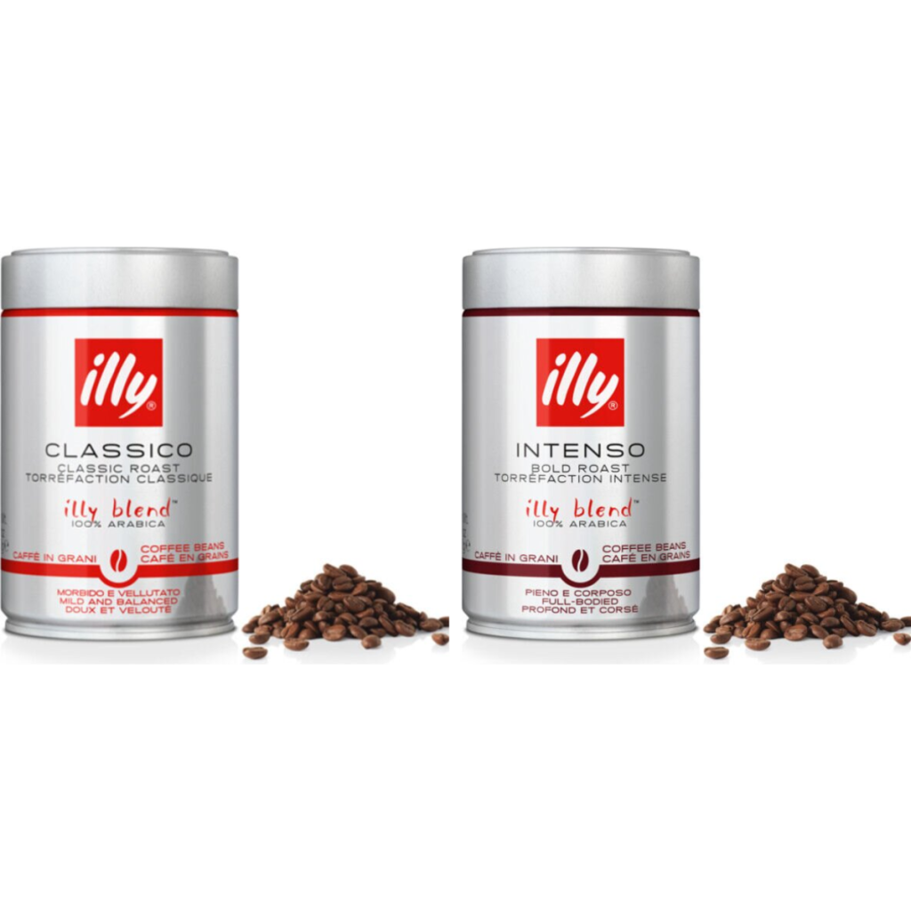 illy Zestaw Degustacyjny Espresso - kawa ziarnista - 2 x 250 gramów