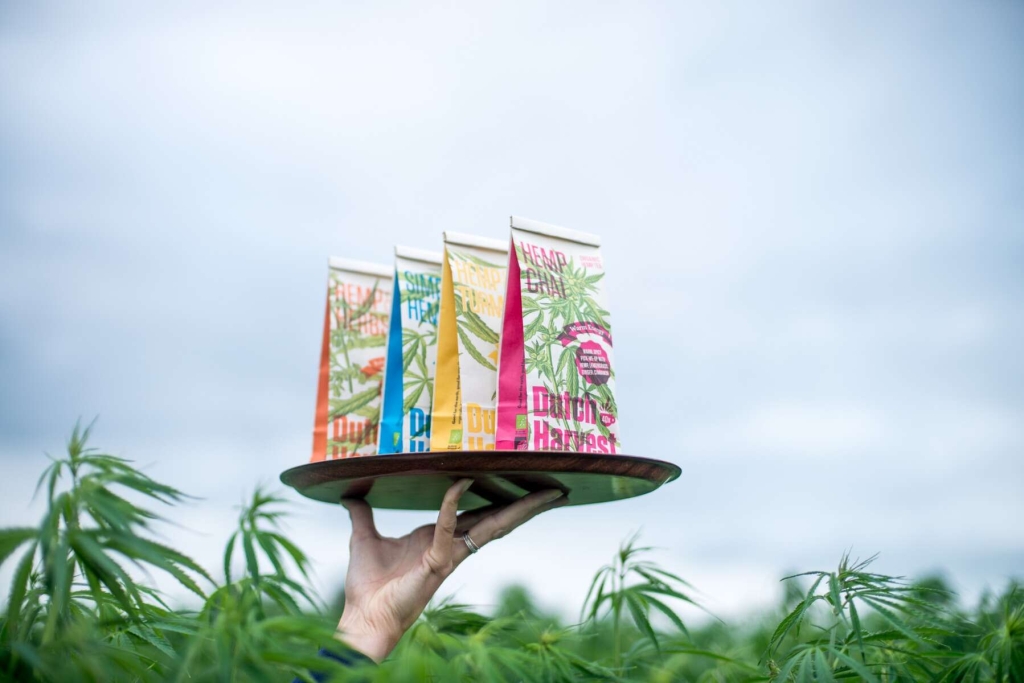 Hemp & Herbs - Mieszanka herbaty z konopi i ziół 40 gram - Dutch Harvest herbata sypana