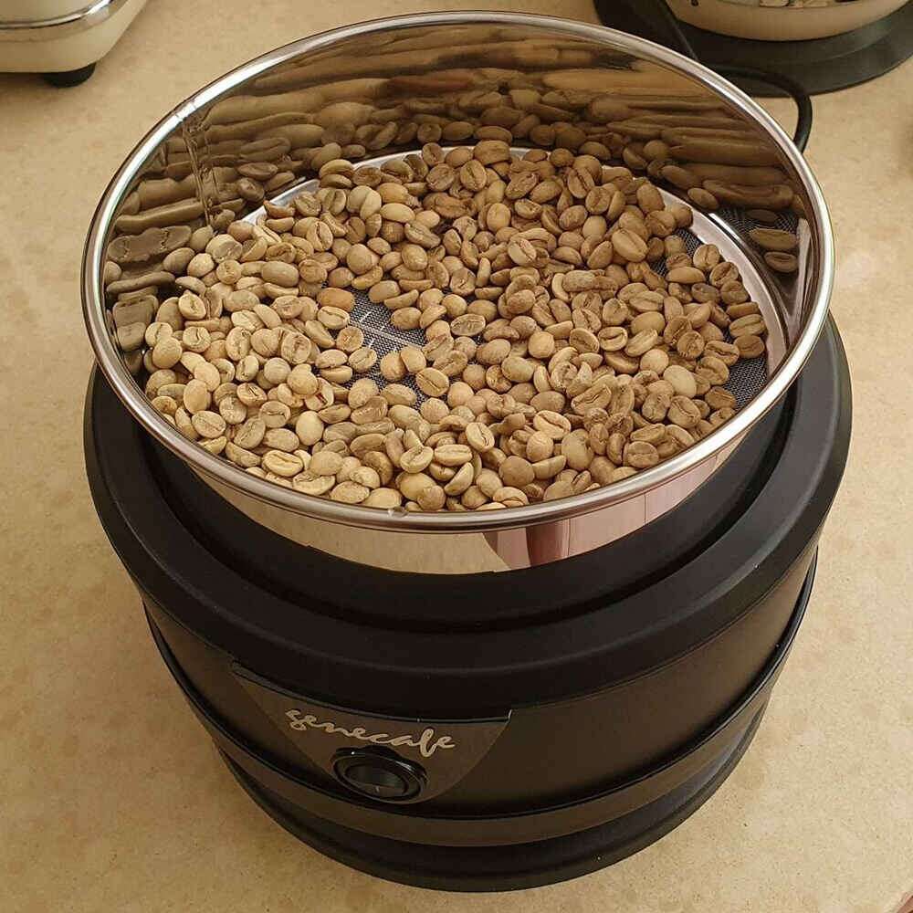 Gene Café CBR101 palarnia do kawy (czarna) profesjonalny zestaw startowy z chłodnicą