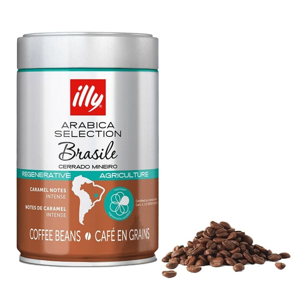 illy Arabica Selection Brazil Cerrado Mineiro - kawa ziarnista - 250 gramów