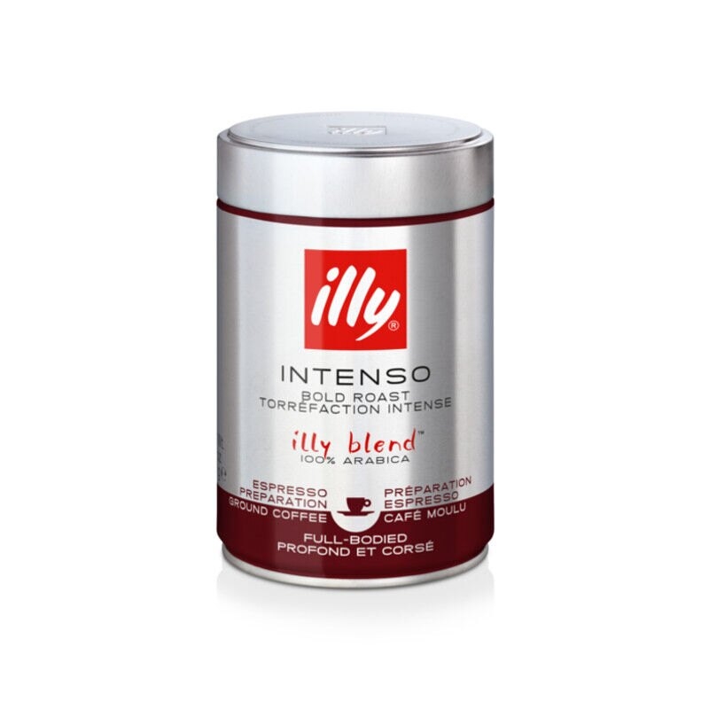 Illy ciemne palenie (intenso) 250 g kawa mielona