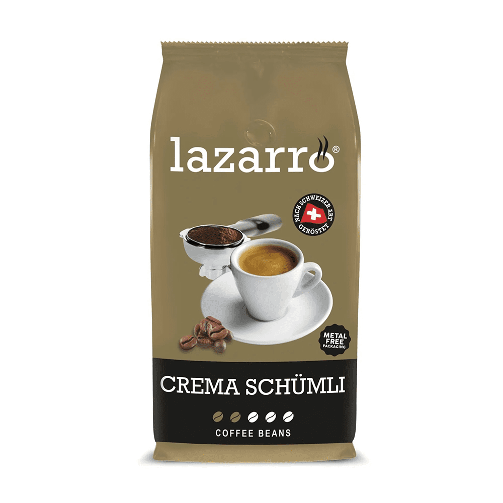Lazarro Crema Schümli - ziarna kawy - 1 kilogram