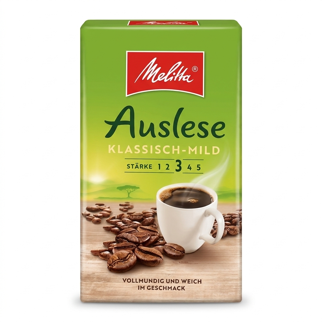 Melitta Auslese Klassisch Mild - kawa mielona - 500 g