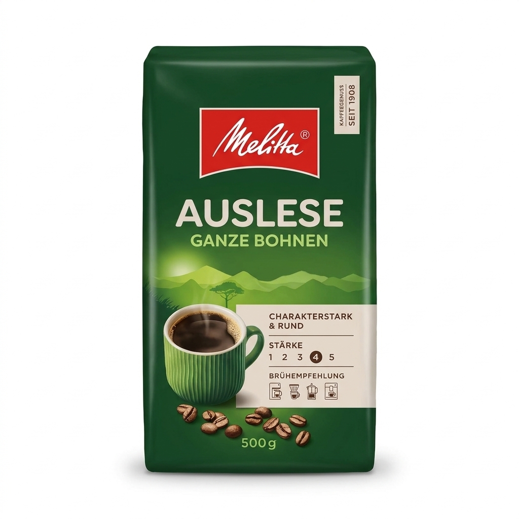 Melitta Auslese - kawa ziarnista - 500 g