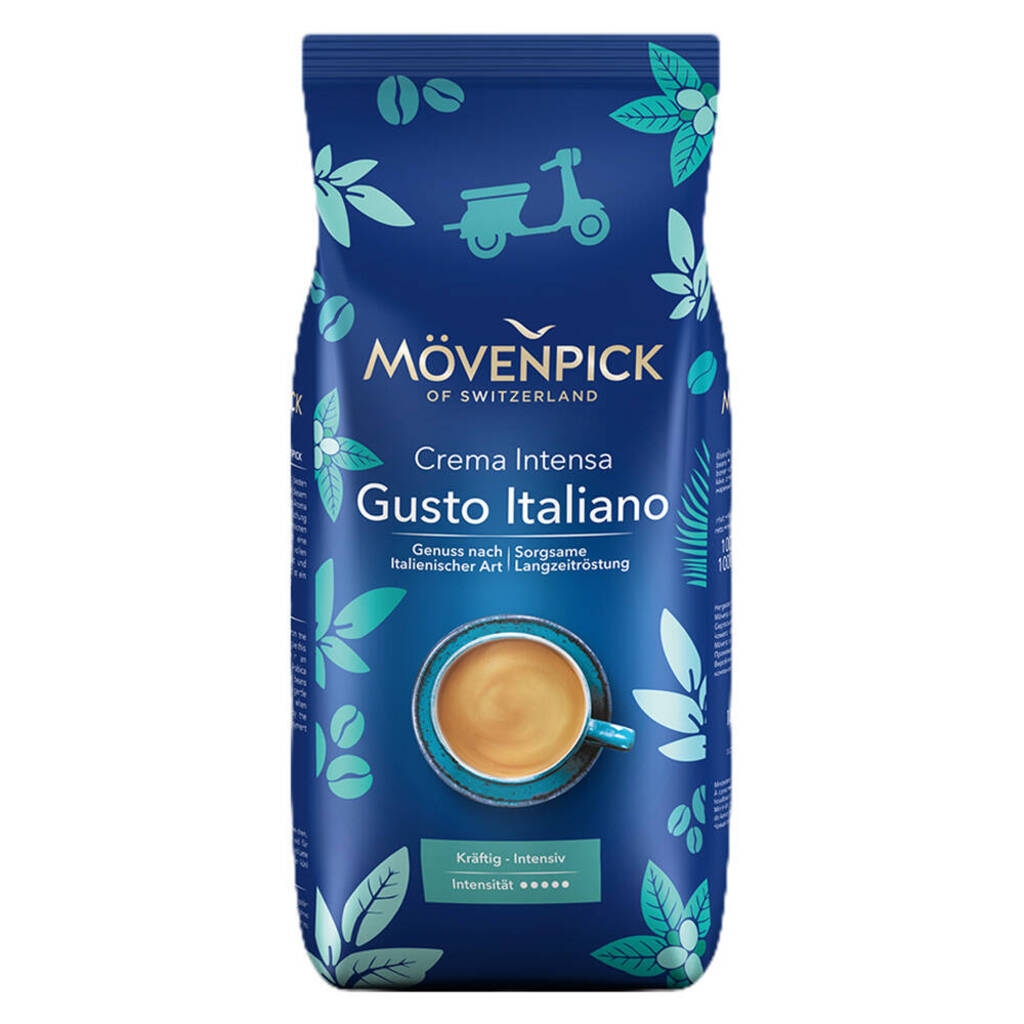 Mövenpick Crema Intensa Gusto Italiano – ziarna kawy – 1 kg