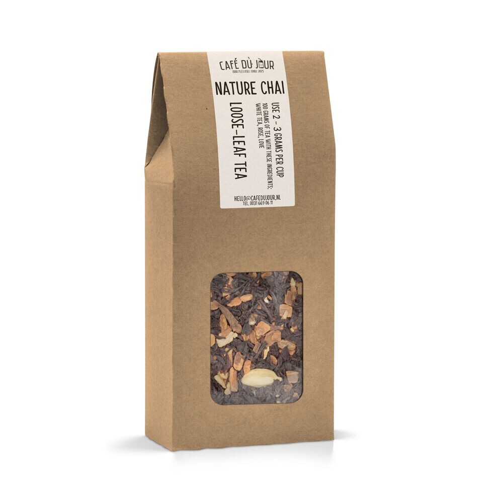 Nature Chai - herbata czarna 100 g - Café du Jour herbata sypka