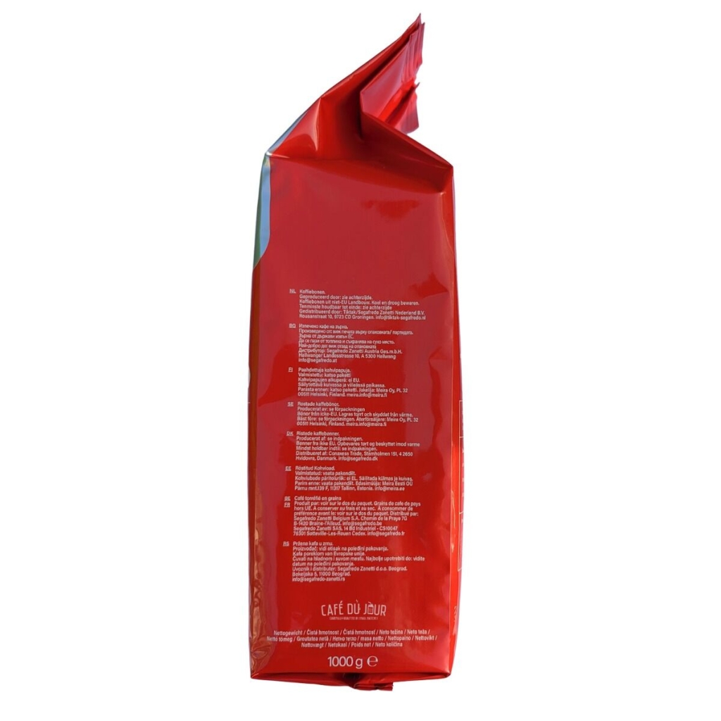 Segafredo Intermezzo 1 kg po prawej stronie