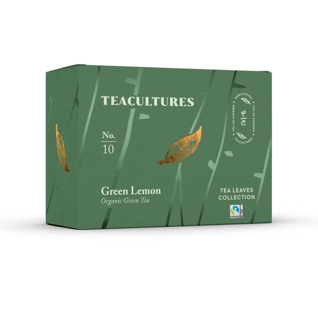 Tea Cultures - Zielona cytryna - 25 torebek herbaty