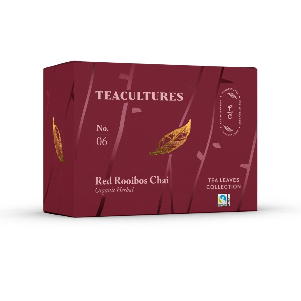 Tea Cultures - Czerwony Rooibos Chai - 25 torebek herbaty