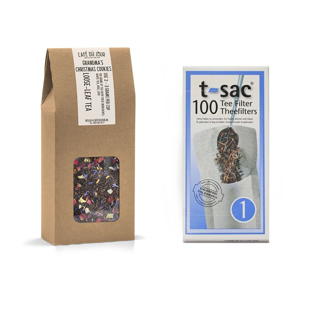 Świąteczne ciasteczka babci – zestaw herbat z filtrami do herbaty T-Sac
