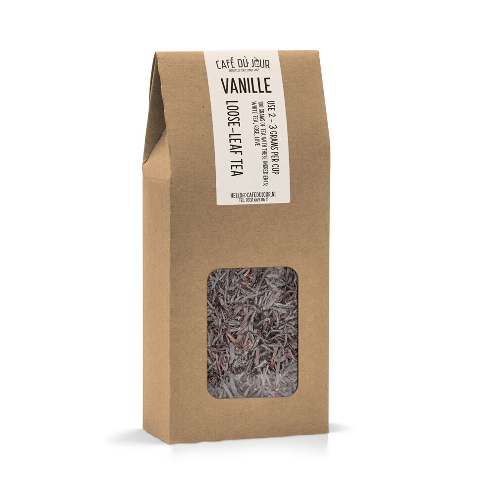 Vanilla - herbata czarna 100 g - Café du Jour herbata sypka