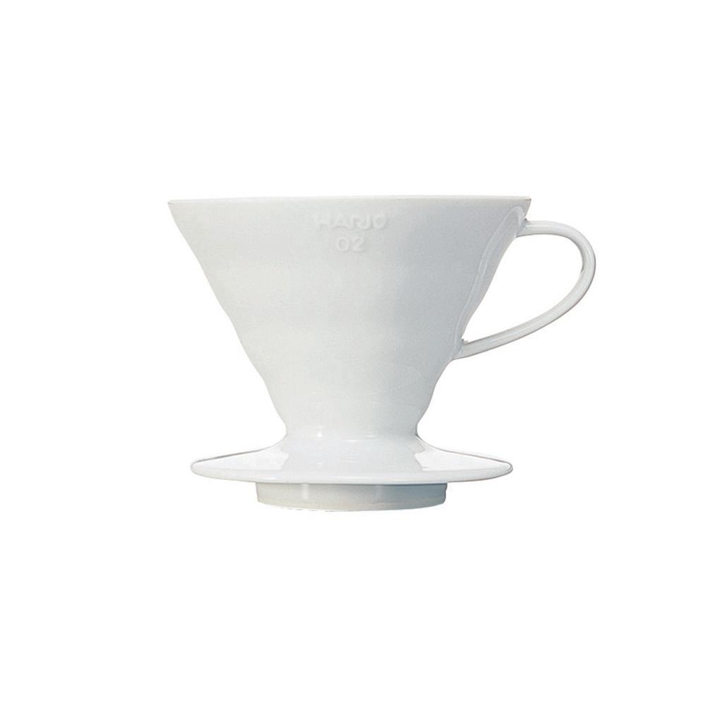 Dripper Hario V60 - porcelanowy biały - rozmiar 02