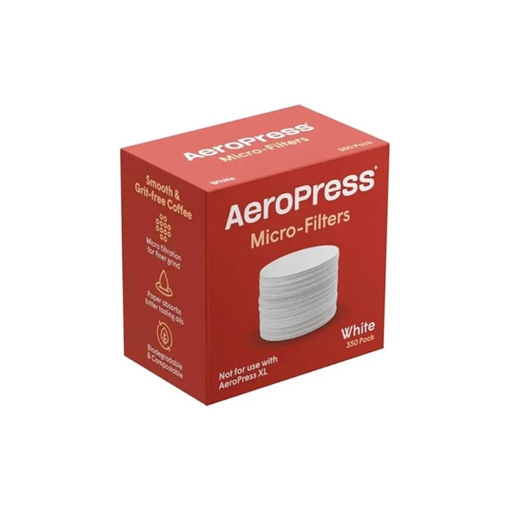 Bok opakowania mikrofiltrów do AeroPress GO