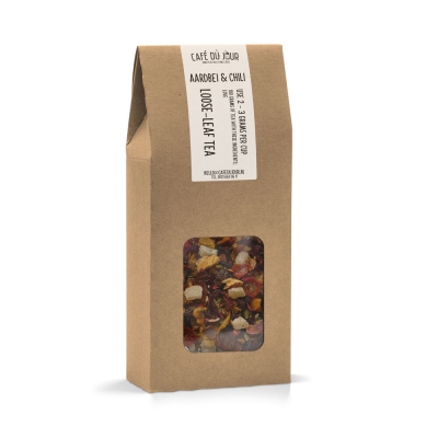 Strawberry & Chile - Herbata owocowa 100g - Café du Jour herbata sypana
