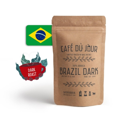 Dark Roast Brazil 100% arabica - Świeże ziarna kawy