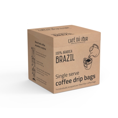 Brazylia - Torebki na kawę jednoporcjową - 14 sztuk