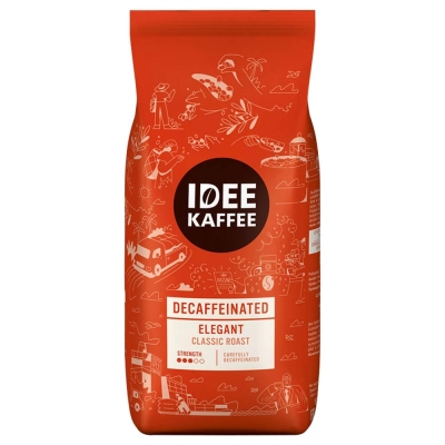 IDEE Kaffee Elegant Bezkofeinowa - kawa ziarnista - 1 kg