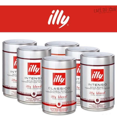 illy mixed pack self-assembly - kawa ziarnista - 6 x 250g