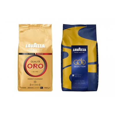 Pakiet degustacyjny Lavazza Gold - kawa ziarnista - 2 x 1 kg