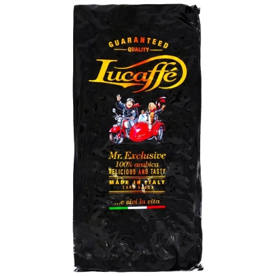 Lucaffé 100% arabica Mister Exclusive - kawa ziarnista - 1 kg