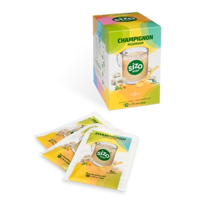 Sizo Soup Mushroom - zupa błyskawiczna - 21 saszetek